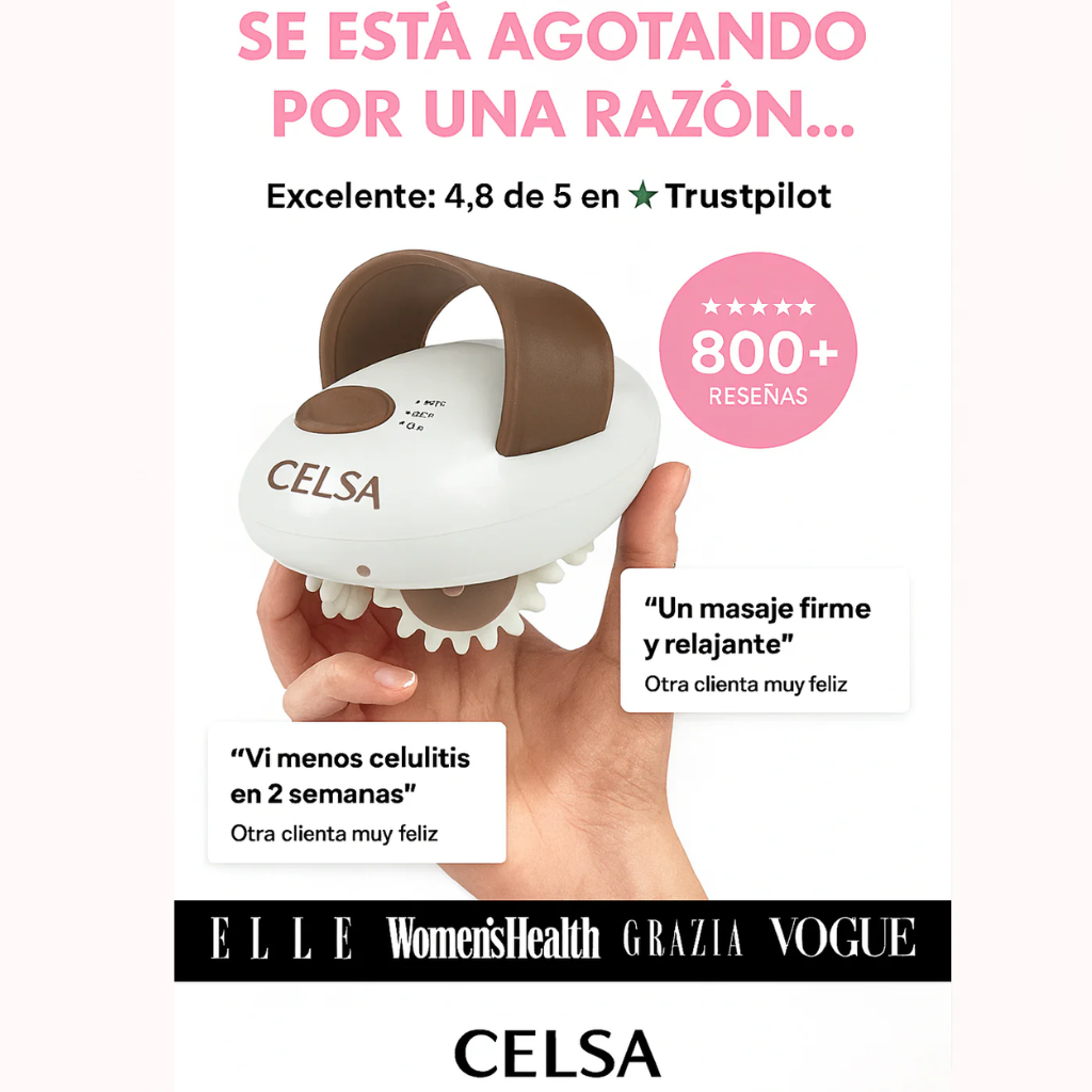 Celsa - Masajeador Anticelulítico