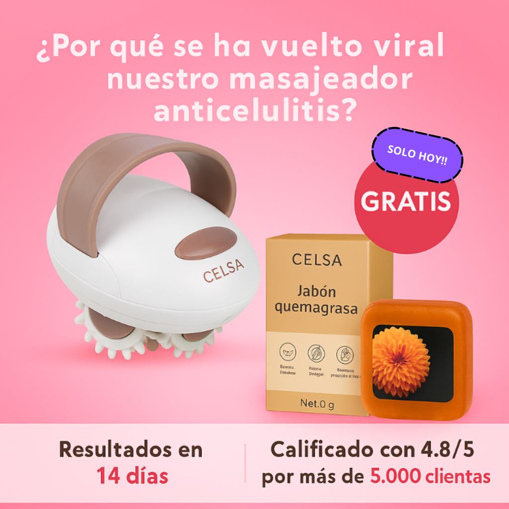 Celsa - Masajeador Anticelulítico