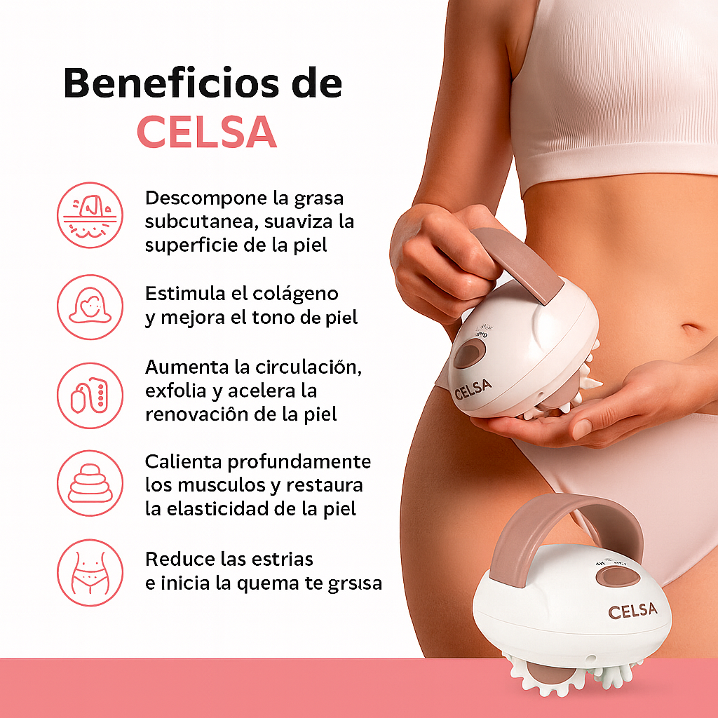 Celsa - Masajeador Anticelulítico