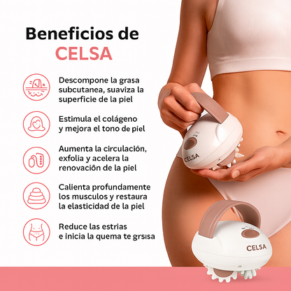 Celsa - Masajeador Anticelulítico